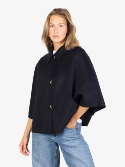 Alter Ego Alter Ego Mantel - Donkerblauw