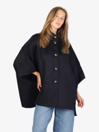 Alter Ego Alter Ego Mantel - Donkerblauw