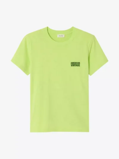American vintage American vintage T-shirt - Geel