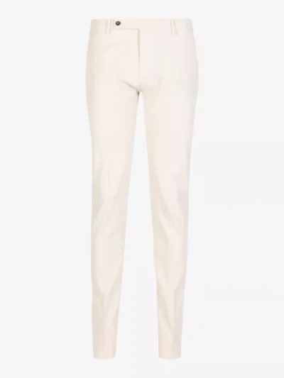 Berwich Berwich Chino Cotton Tencel - Wit