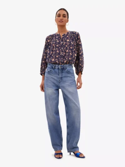 By-Bar By-Bar Blouse - Donkerblauw