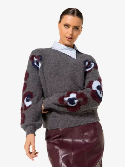Caroline Biss Caroline Biss Trui - Donkergrijs
