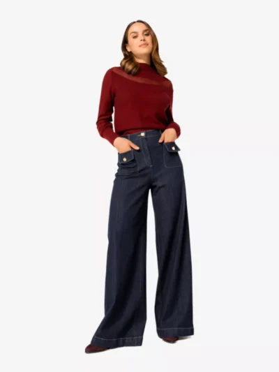 Caroline Biss Caroline Biss Broek - Denimblauw
