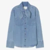 Closed Closed Blouse - Denimblauw