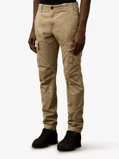 C.P. Company C.P. Company broek cargo sateen stretch - Khaki