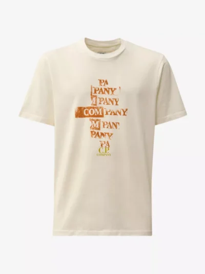 C.P. Company C.P. Company t-shirt - Ecru