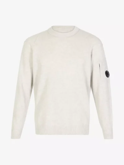 C.P. Company C.P. Company Pullover ronde hals - Ecru