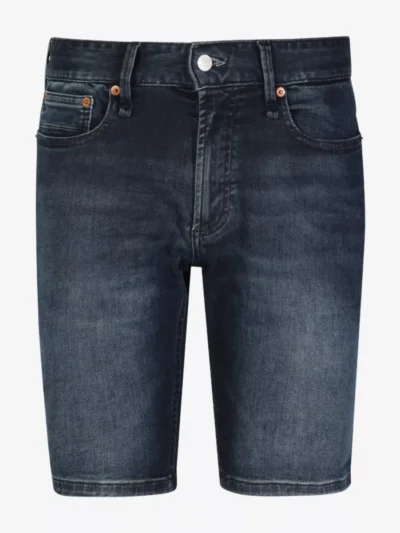 Denham Denham short denim - Donkerblauw
