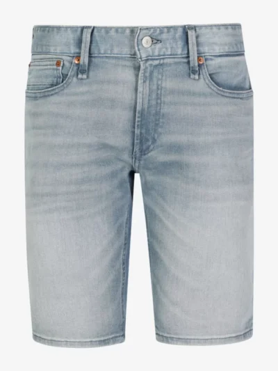 Denham Denham short denim - Middelblauw