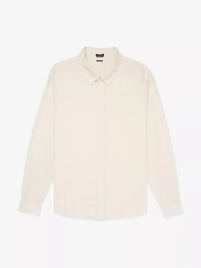 Denham Denham shirt linnen - Ecru
