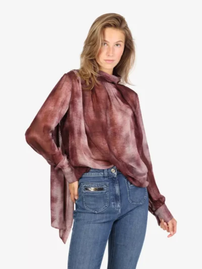 Elisabetta Franchi Elisabetta Franchi Blouse - Bordeaux