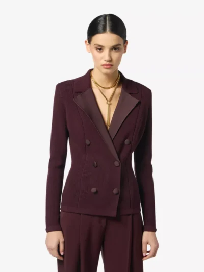 Elisabetta Franchi Elisabetta Franchi Blazer - Bordeaux