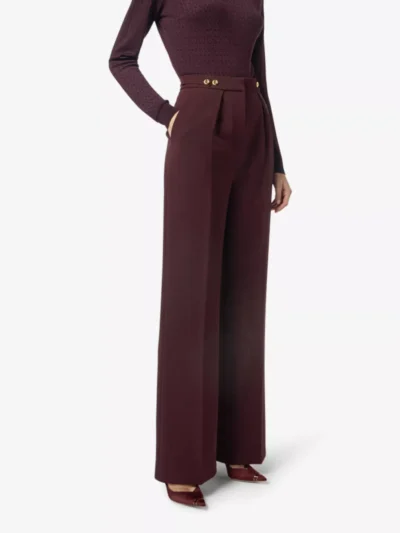 Elisabetta Franchi Elisabetta Franchi Broek - Bordeaux
