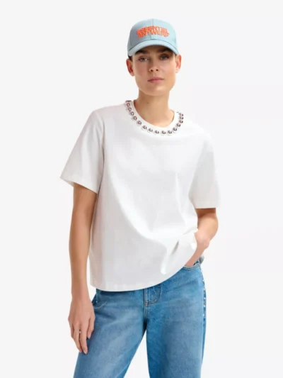Essentiel Essentiel Tshirt km - Wit