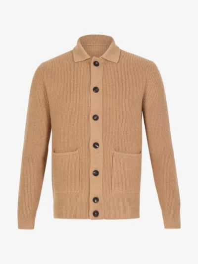 Filippo de Laurentiis Filippo de Laurentiis Vest Knopen - Cognac