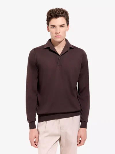Filippo de Laurentiis Filippo de Laurentiis Pullover Polo - Taupe