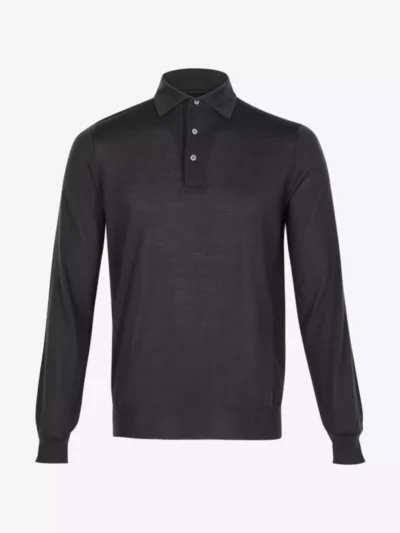Filippo de Laurentiis Filippo de Laurentiis Pullover Polo - Donkergrijs