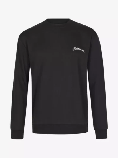 Flâneur Flâneur Sweat ronde hals - Zwart