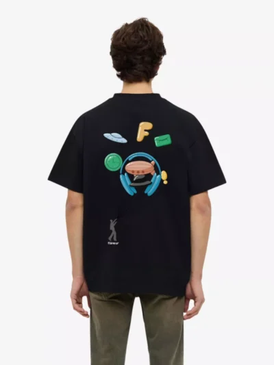 Flâneur Flâneur T-shirt - Zwart