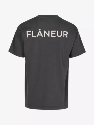 Flâneur Flâneur T-shirt - Zwart