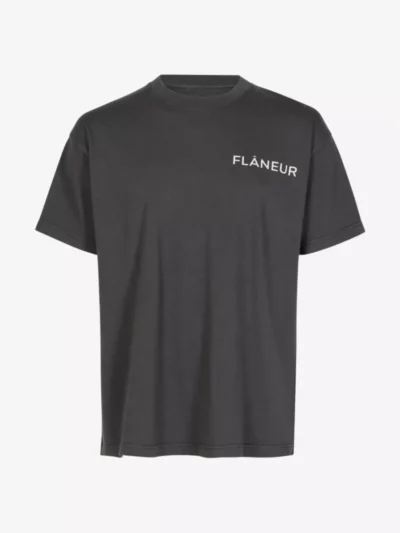 Flâneur Flâneur T-shirt - Zwart