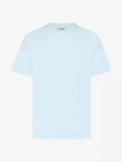 Flâneur Flâneur T-shirt - Lichtblauw