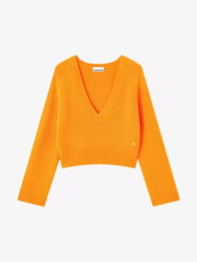 Ganni Ganni Trui - Oranje