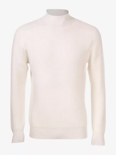 Gran Sasso Gran Sasso Trui turtle neck - Ecru