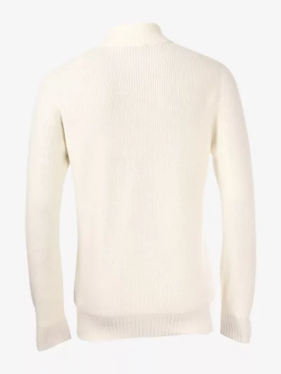 Gran Sasso Gran Sasso Trui halfzip - Ecru