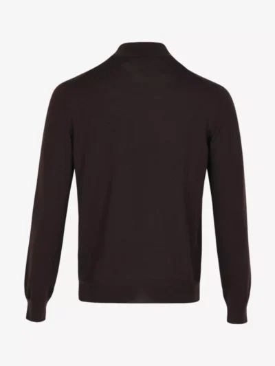 Gran Sasso Gran Sasso Trui turtle neck - Donkerbruin