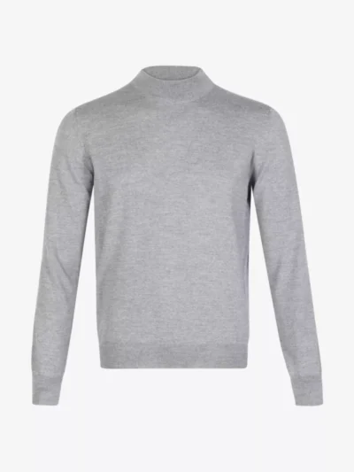 Gran Sasso Gran Sasso Trui turtle neck - Lichtgrijs