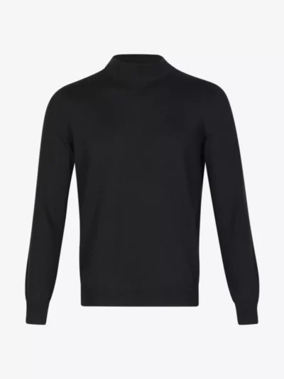 Gran Sasso Gran Sasso Trui turtle neck - Zwart