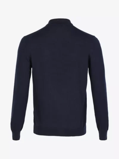 Gran Sasso Gran Sasso Polo zip - Donkerblauw