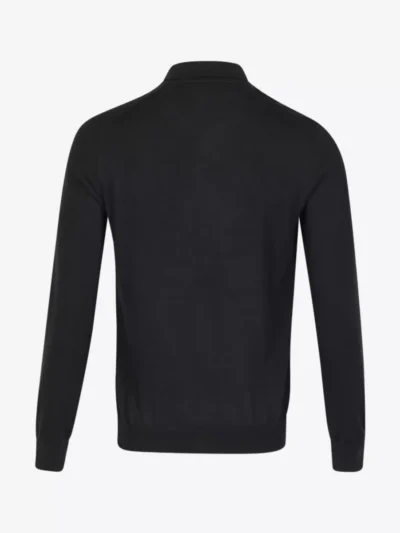 Gran Sasso Gran Sasso Polo zip - Zwart