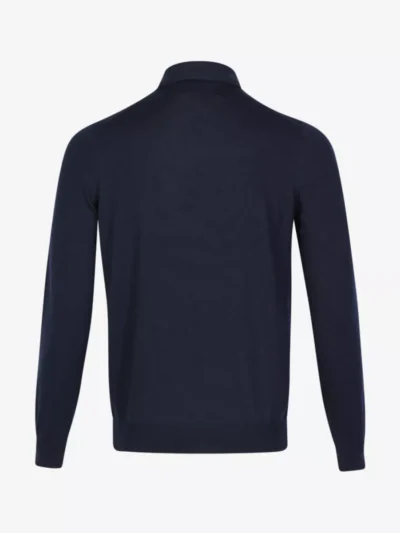 Gran Sasso Gran Sasso Trui polo - Donkerblauw