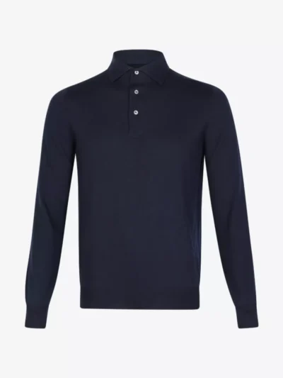 Gran Sasso Gran Sasso Trui polo - Donkerblauw