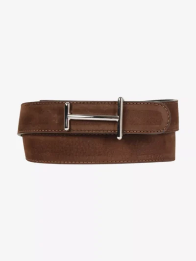 Leather Company Leather Company Riem - Donkerbruin
