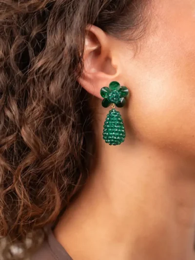 LOTT. LOTT. Oorbellen - Groen