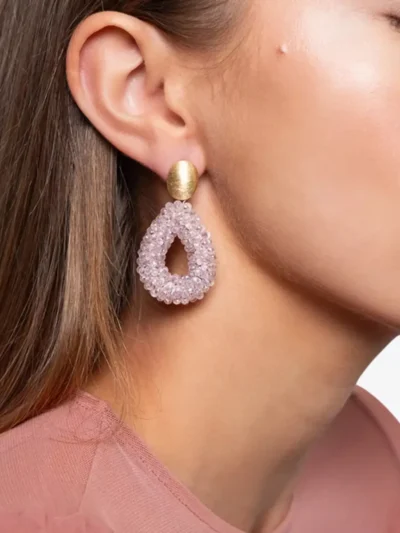 LOTT. LOTT. Oorbellen - Rose