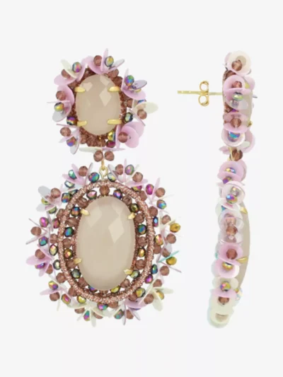 LOTT. LOTT. Oorbellen - Rose