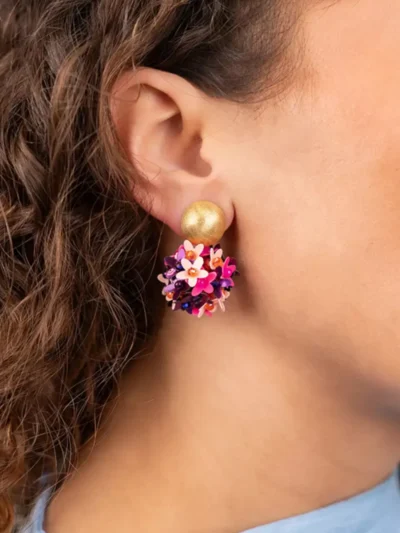 LOTT. LOTT. Oorbellen - Fuchsia