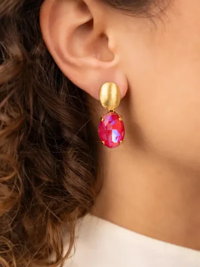 LOTT. LOTT. Oorbellen - Fuchsia