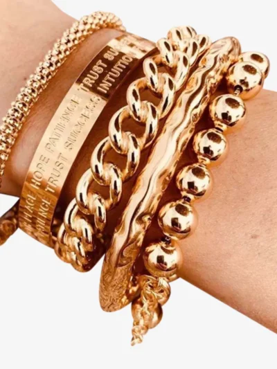 LOTT. LOTT. Armband - Goud