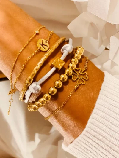 LOTT. LOTT. Armband - Goud