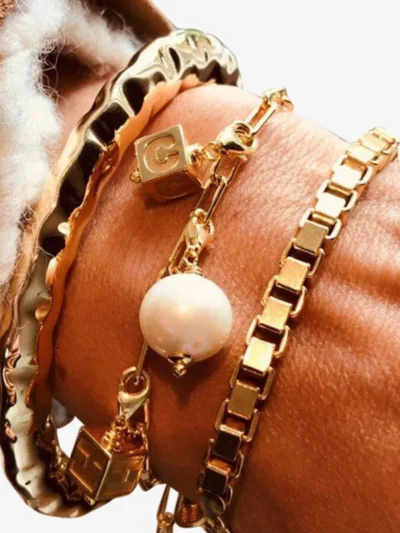 LOTT. LOTT. Armband - Goud