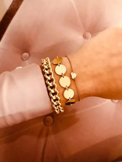 LOTT. LOTT. Armband - Goud