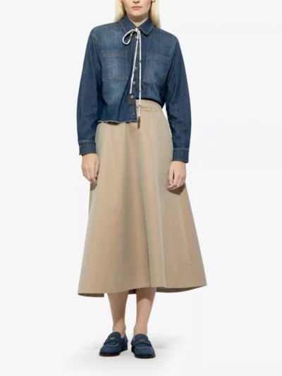 Luisa Cerano Luisa Cerano Denim-Hemdbluse - **00