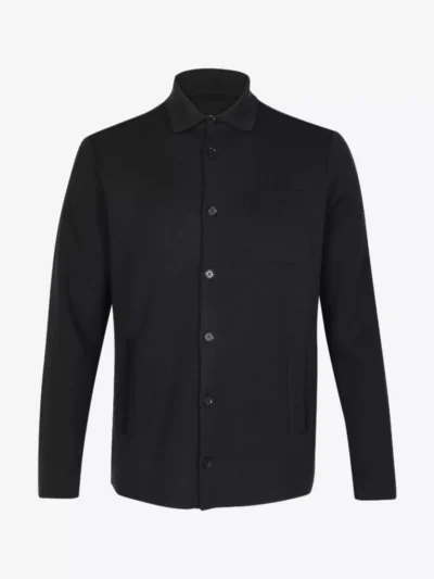 Maurizio Baldassari Maurizio Baldassari Overshirt gebreid - Zwart