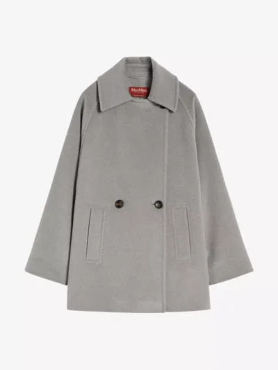 MaxMara MaxMara Mantel - Lichtgrijs