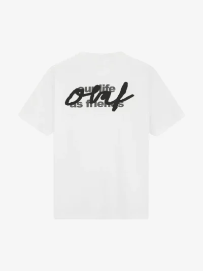 Olaf Olaf Script Graphic Tee - Wit